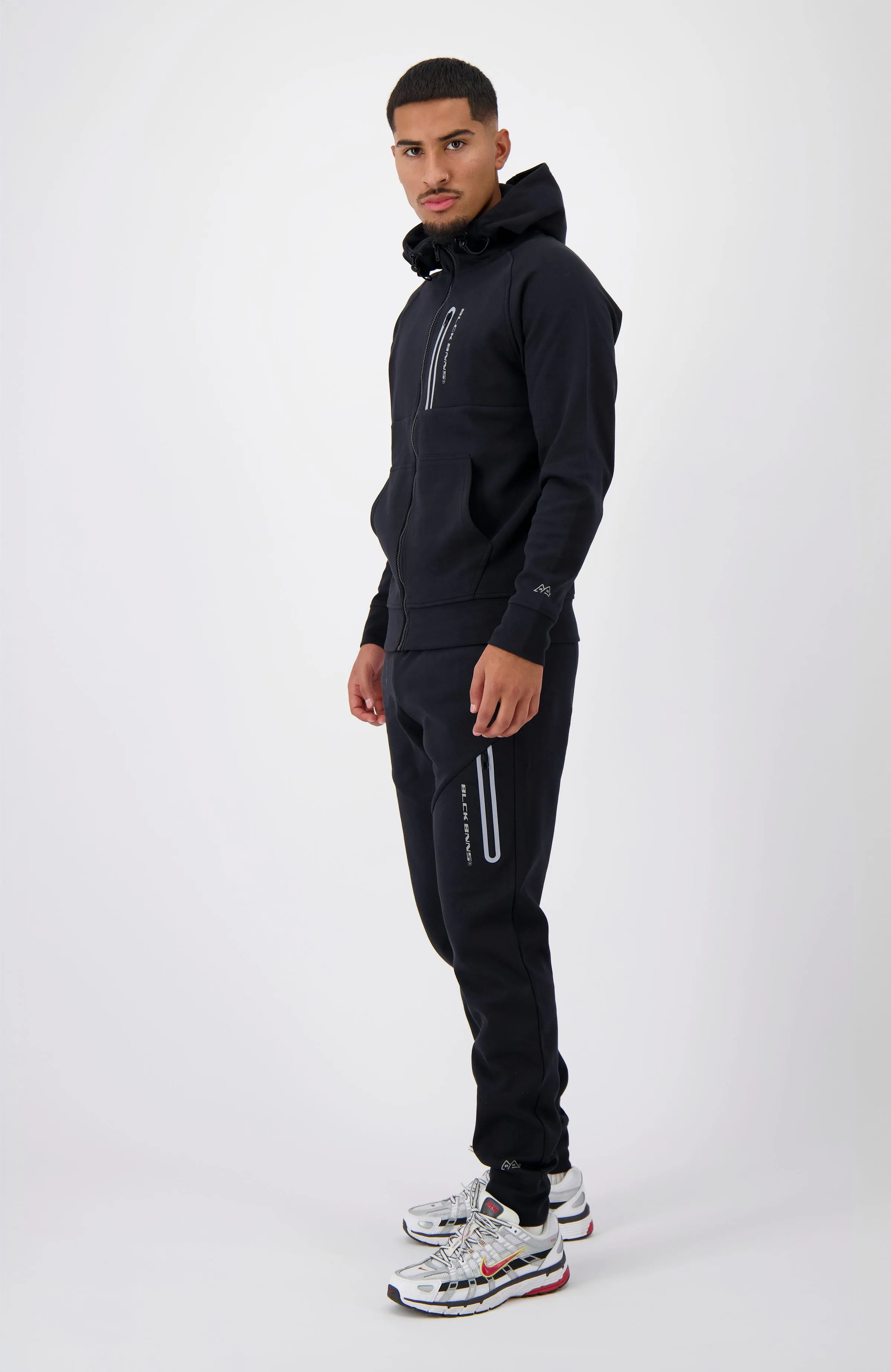 INITIAL GLOW TRACKSUIT | Black