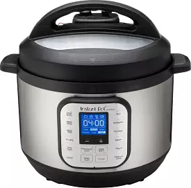 Instant Pot Duo Nova 10-Quart 7-in-1, One-Touch Multi-Cooker Programmable Electric Pressure Cooker with New Easy Seal Lid – Late