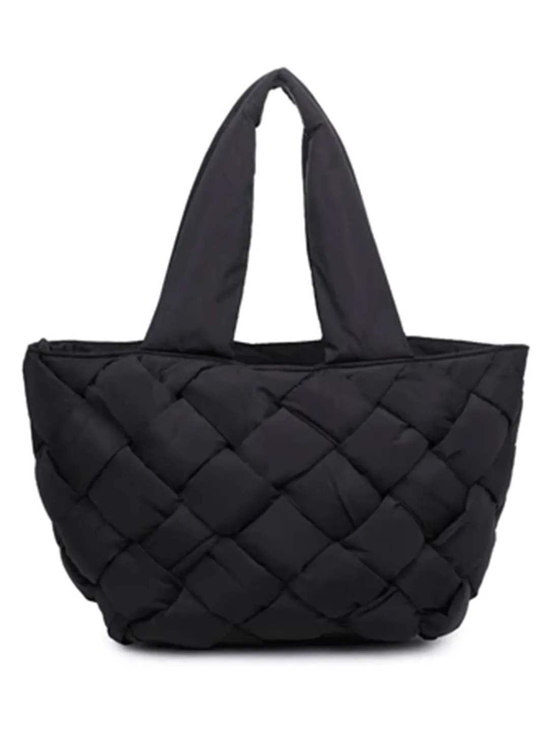 Intuition East West Wide Tote - Black