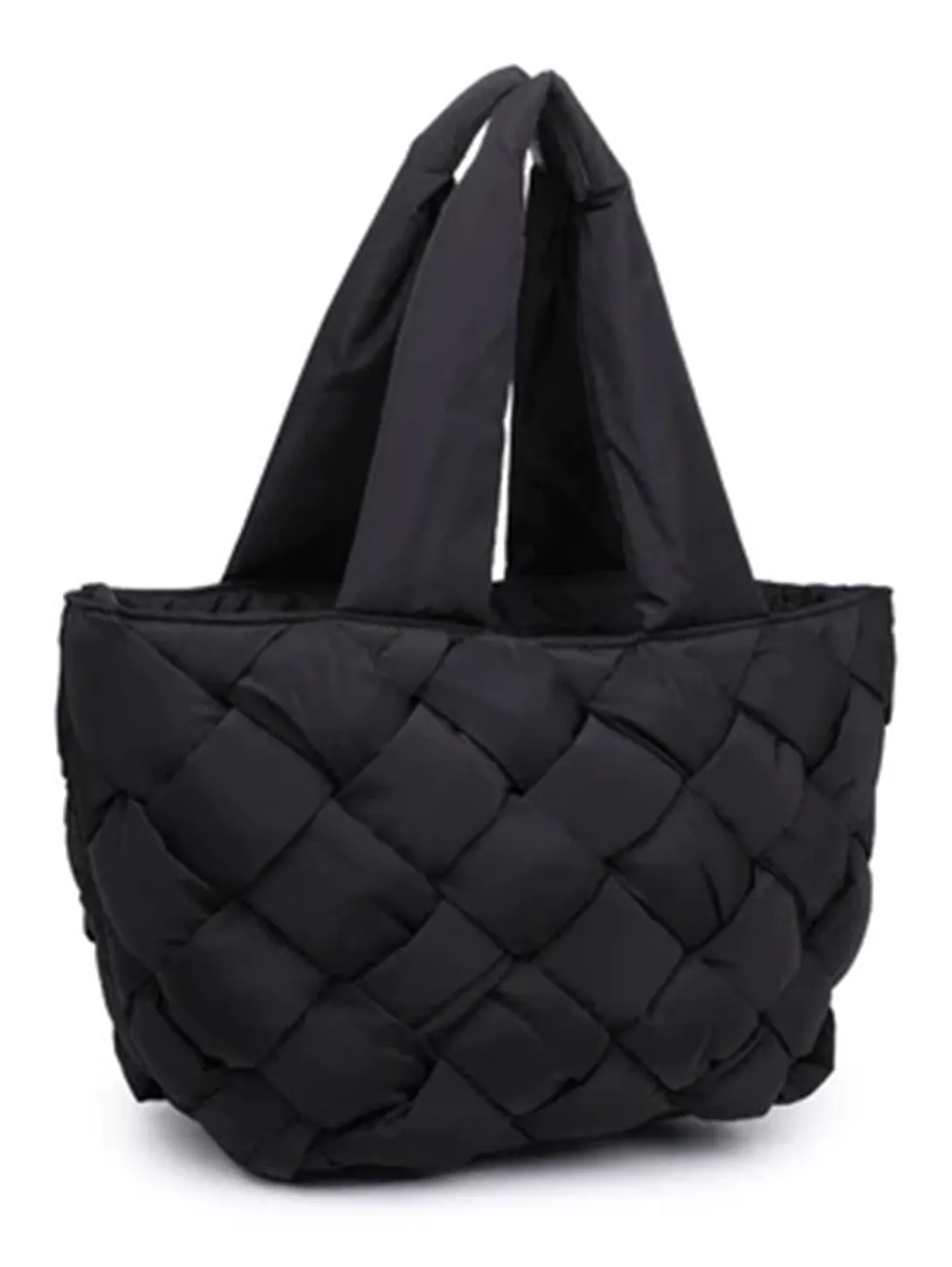 Intuition East West Wide Tote - Black