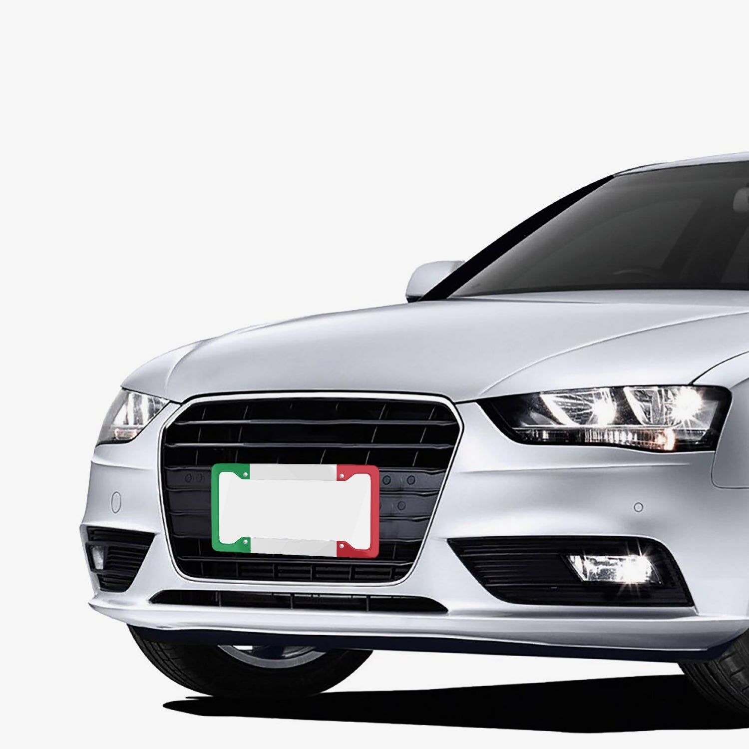 Italian Flag - License Plate Frame