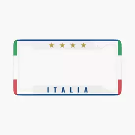 Italy 4 Stars - License Plate Frame