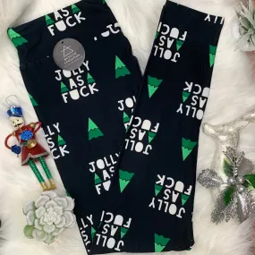 Jolly AF Christmas Soft Leggings