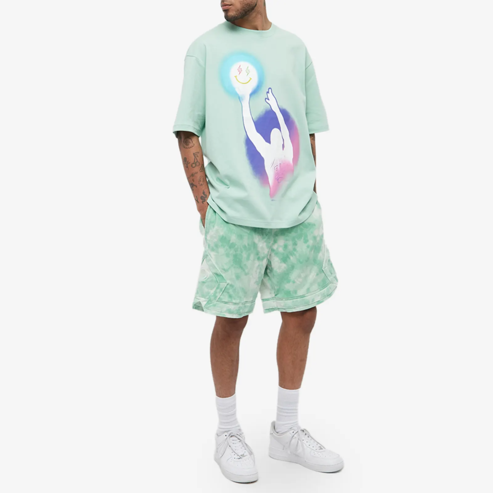 Jordan x J Balvin Enamel Green Tee