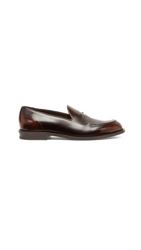 Leather Loafers - Brown