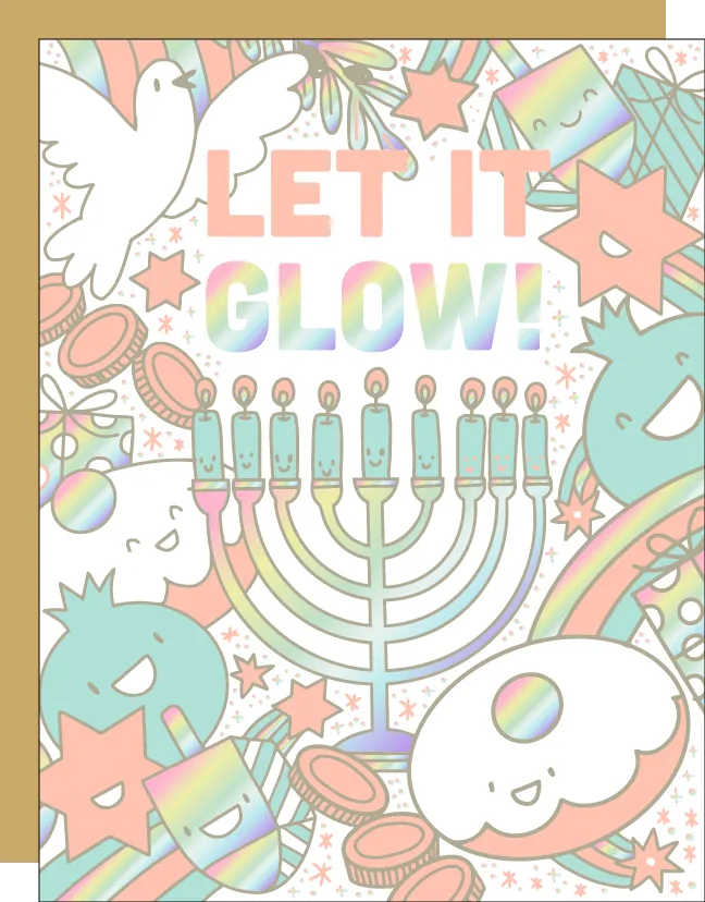 Let It Glow Card