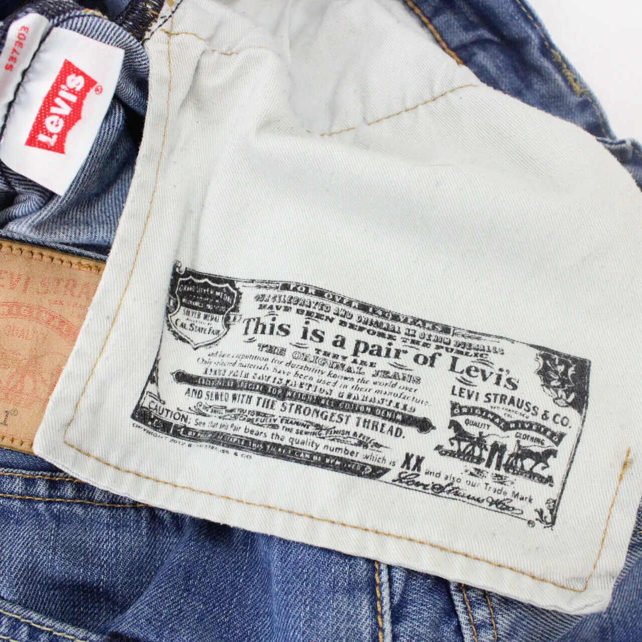 LEVIS 501 Jeans Blue | W33 L34