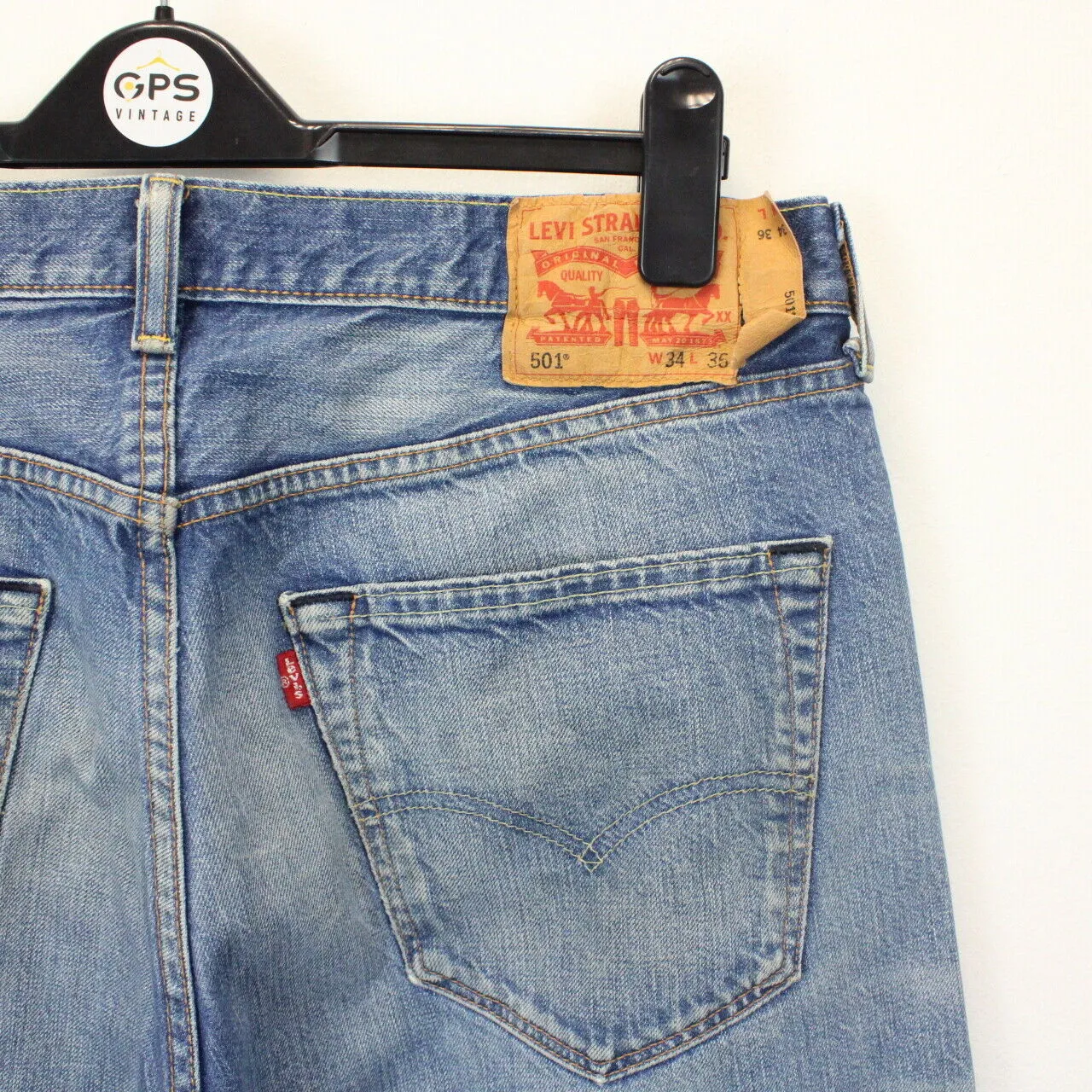 LEVIS 501 Jeans Blue | W36 L36