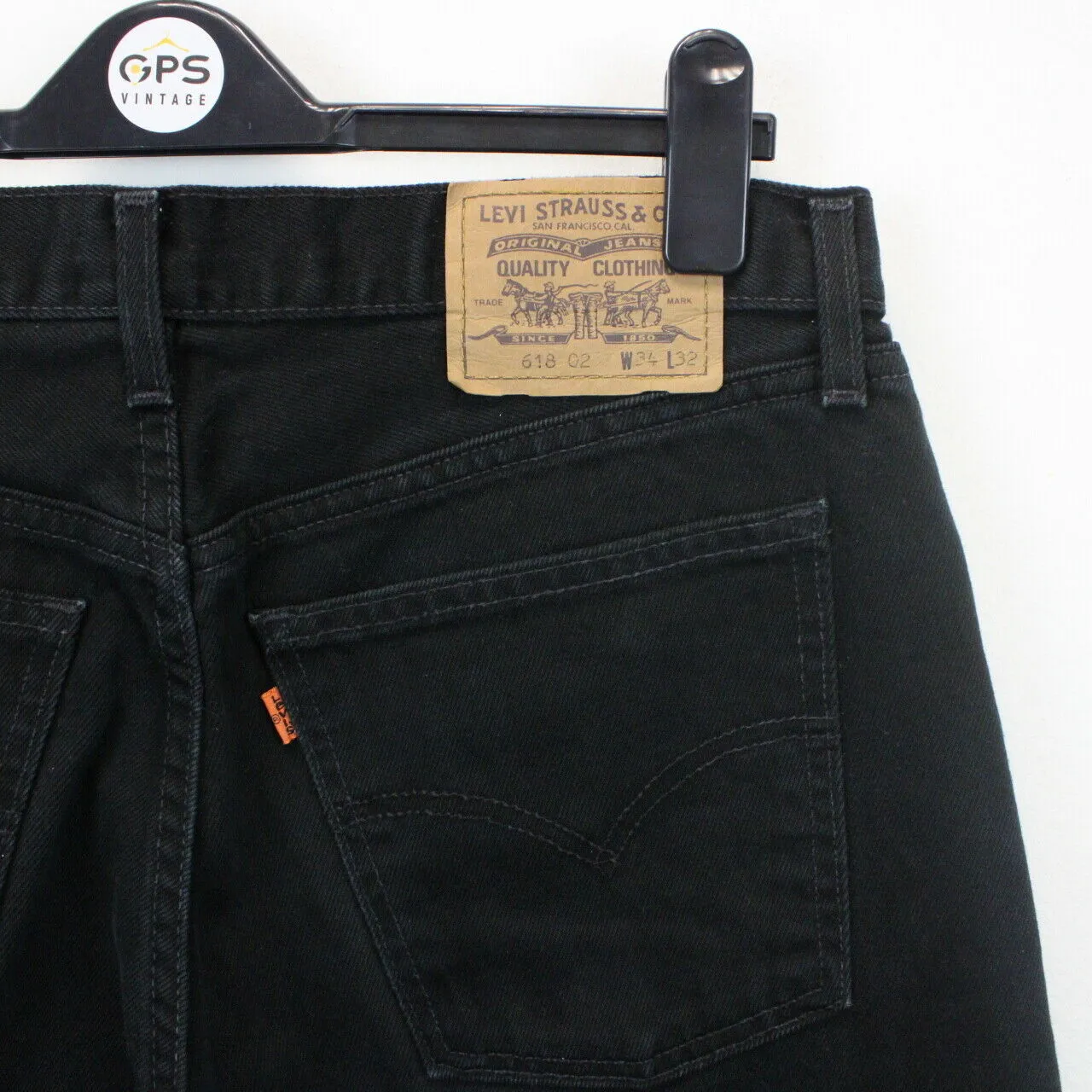 LEVIS 618 Jeans Black | W34 L32