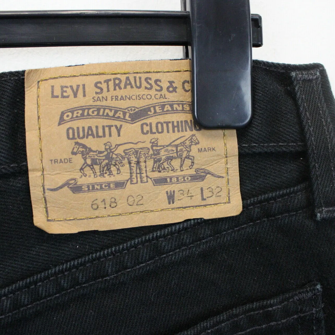 LEVIS 618 Jeans Black | W34 L32