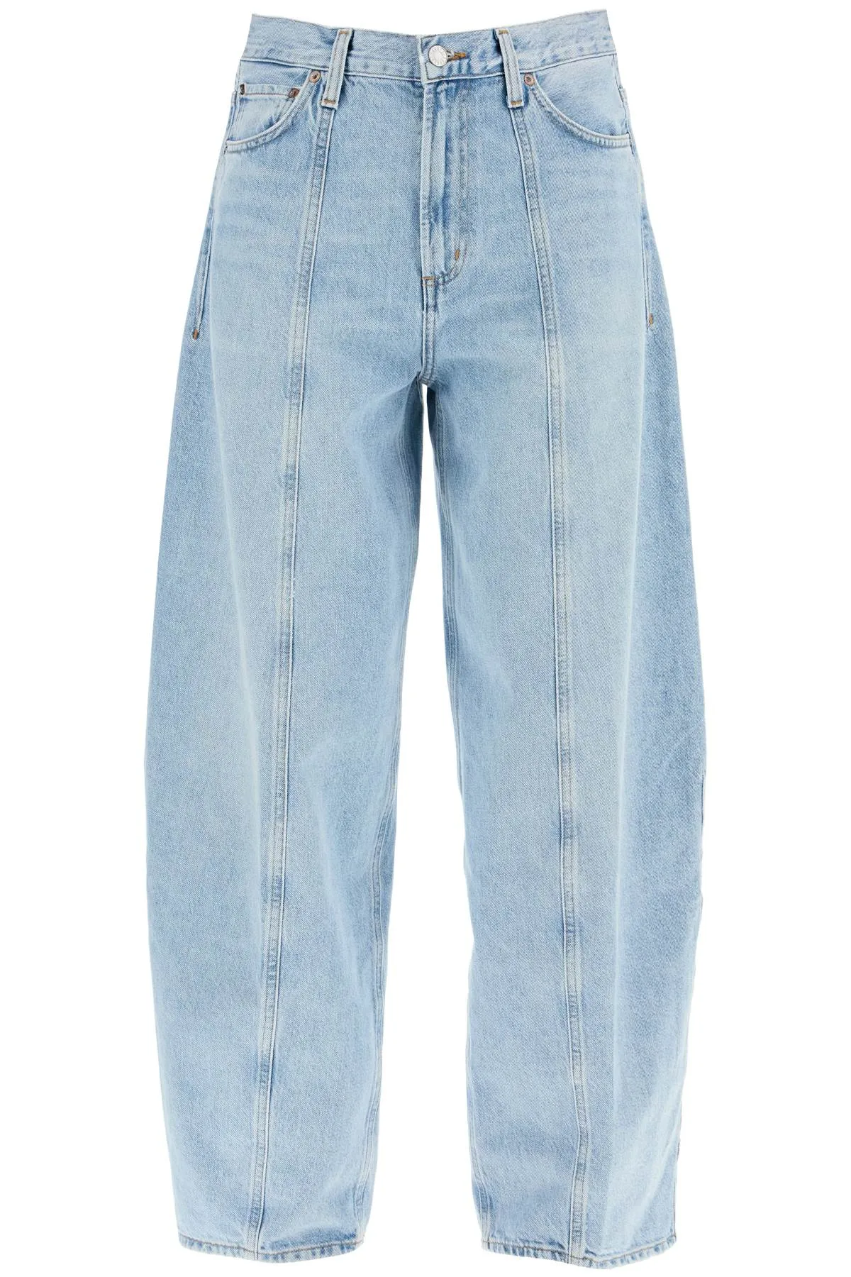 LUNA CURVED LEG JEANS