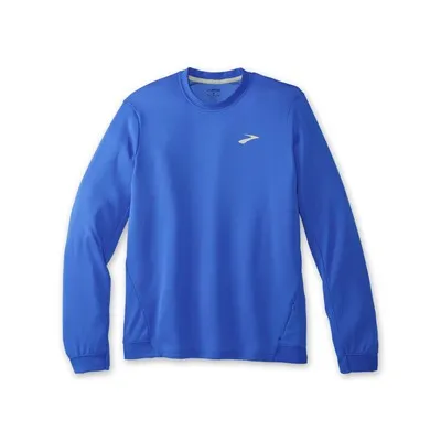 M Brooks Run Within Long Sleeve Crew