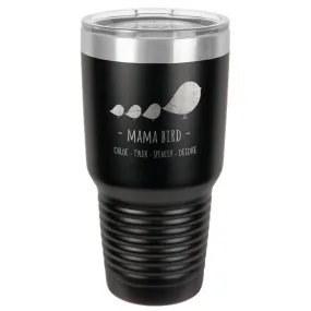 Mama Bird Personalized Stainless Steel Tumbler