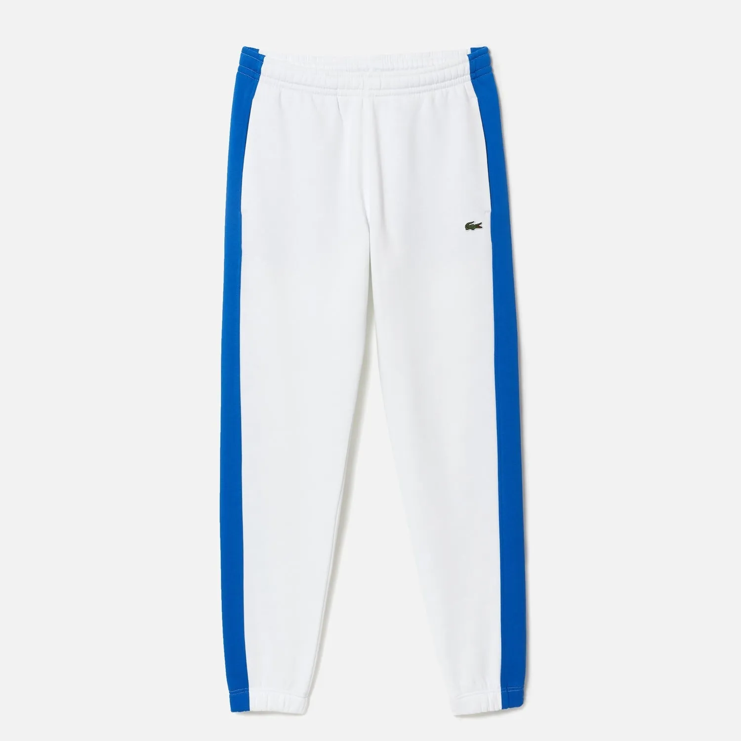 Men's Lacoste Tracksuit Bottoms - White Blue