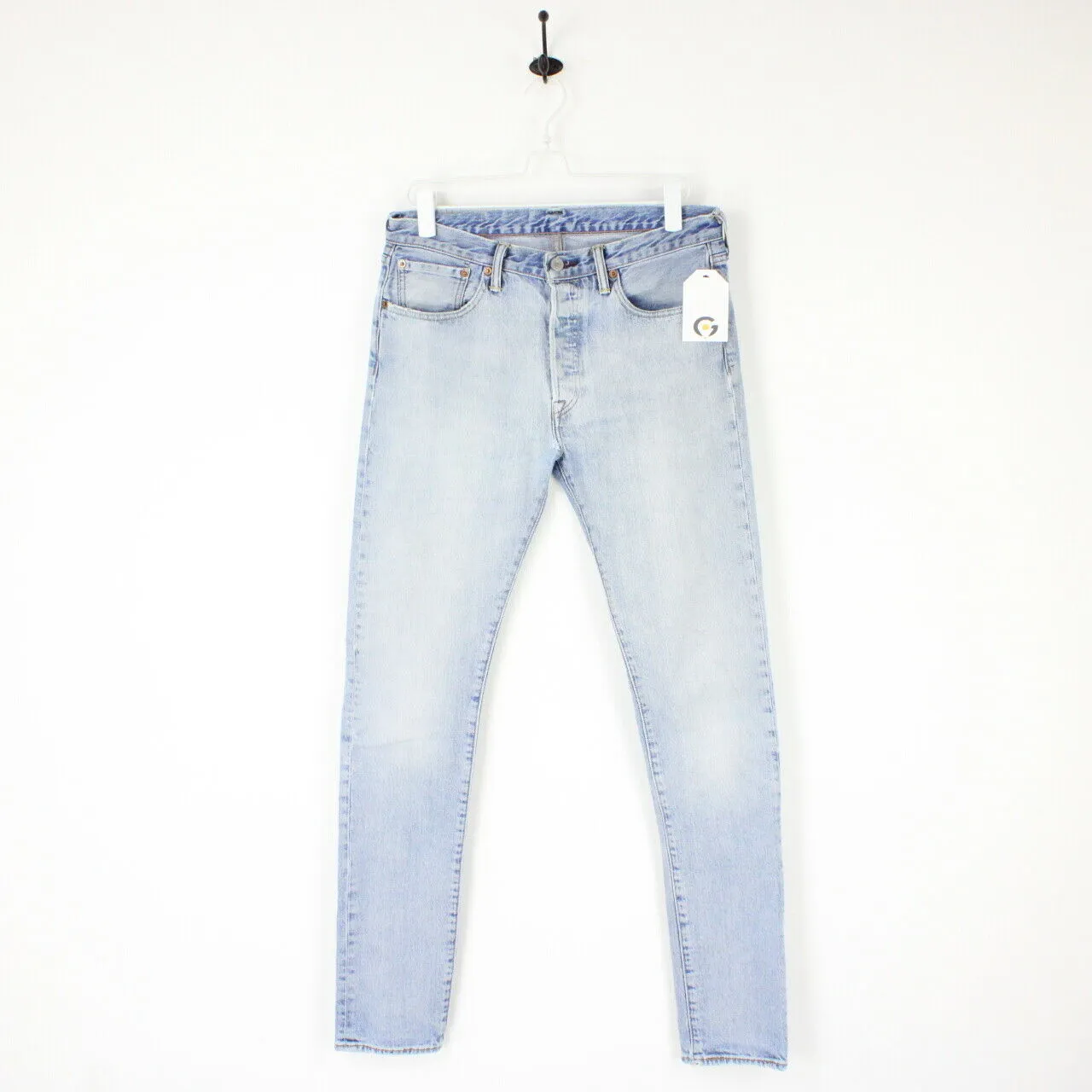 Mens LEVIS 501 S Jeans Light Blue | W31 L34