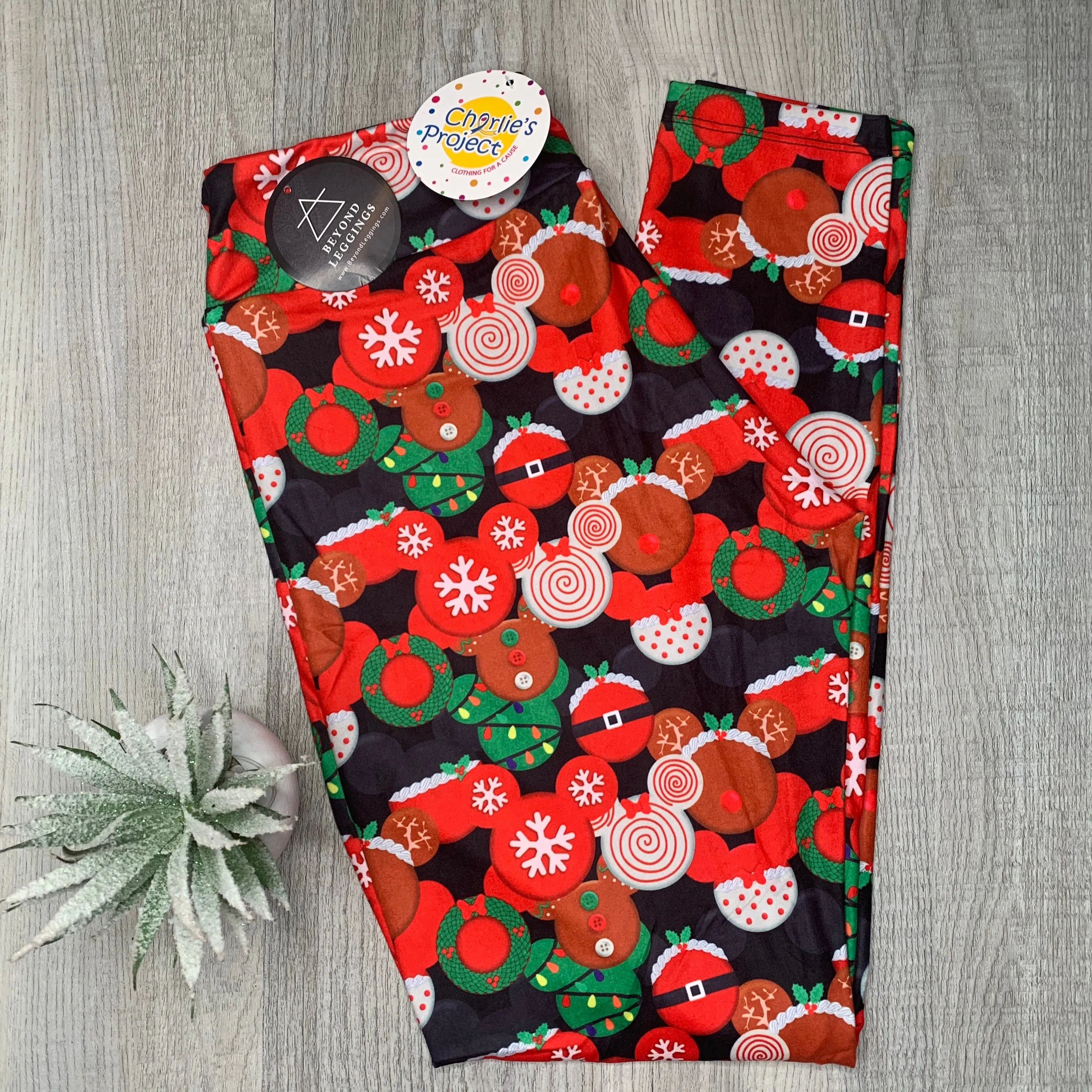 Mini Christmas Cookie Soft Kids Leggings