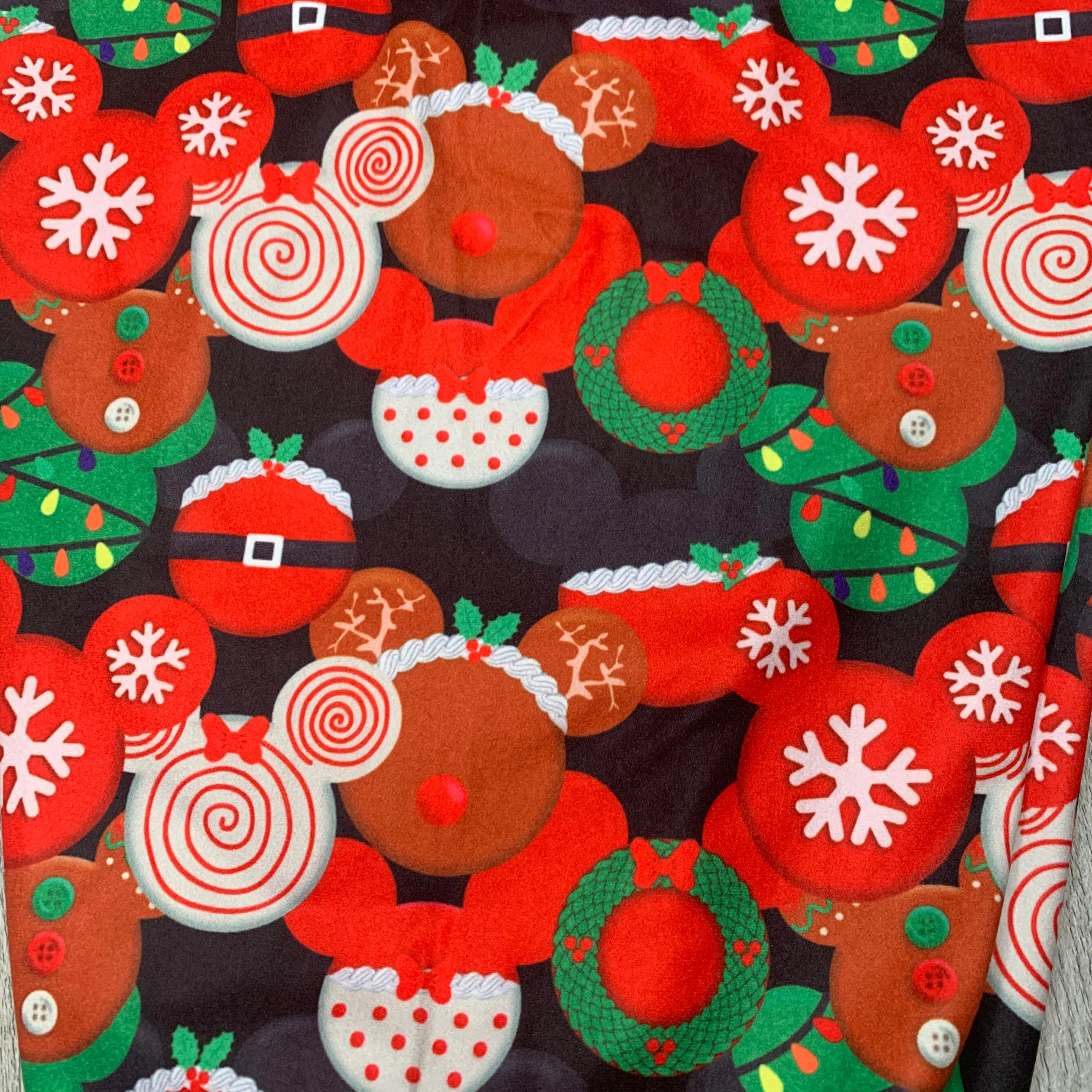 Mini Christmas Cookie Soft Kids Leggings