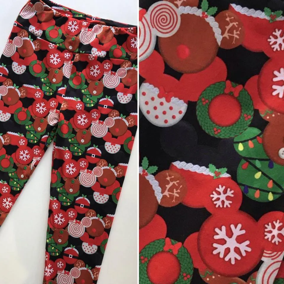 Mini Christmas Cookie Soft Kids Leggings