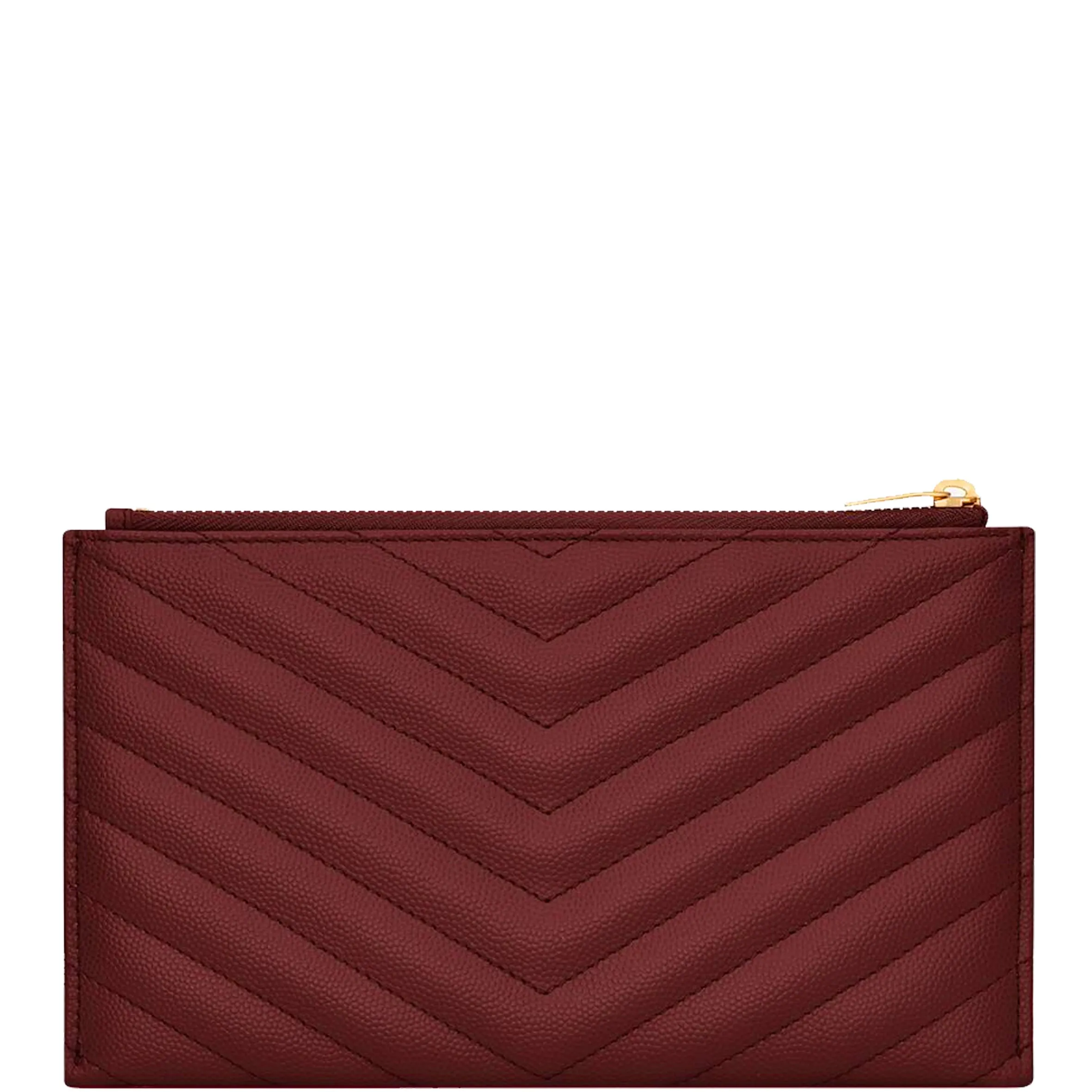 Monogram Bill Pouch, Red Opyum/Gold