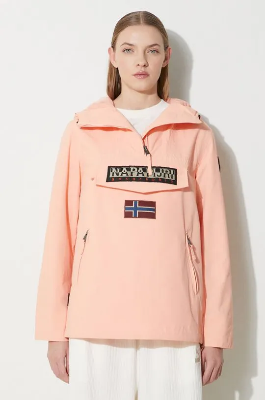 Napapijri jacket women's pink color