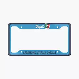 Napoli Campione d'Italia - License Plate Frame