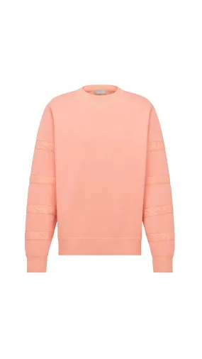 Oblique Stripe Sweatshirt - Pink