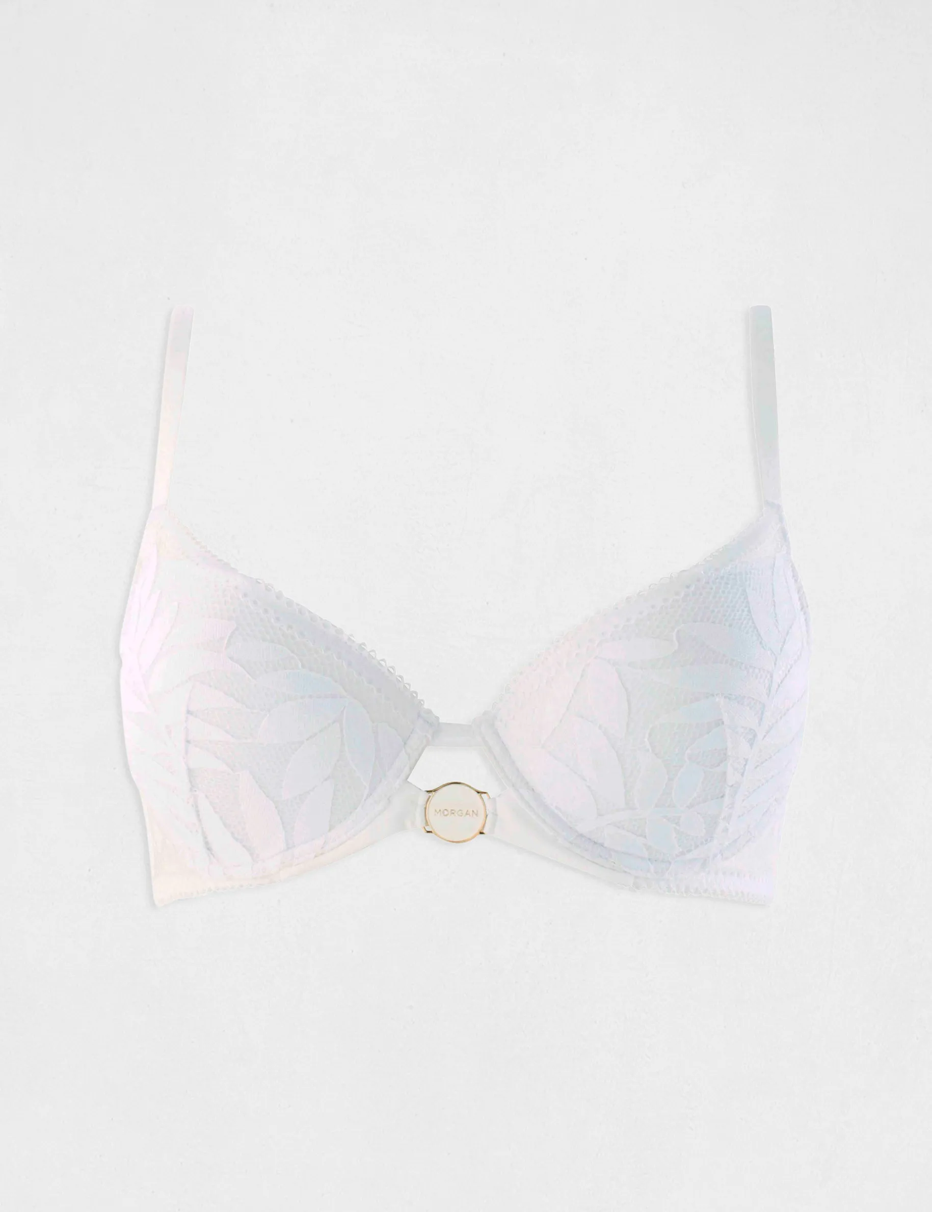 Padded bra white ladies'