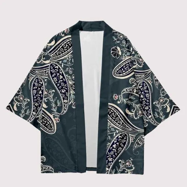 Paisley Kimono Jacket