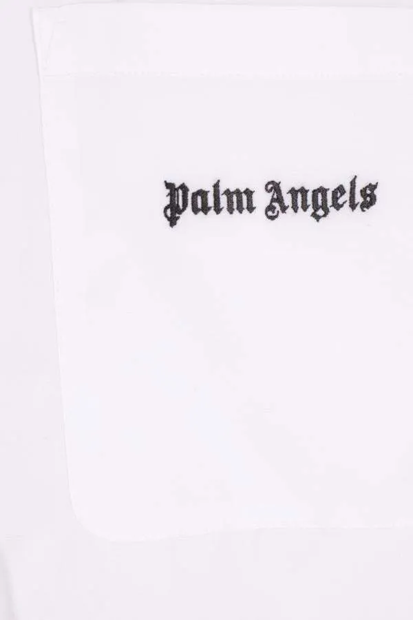 Palm Angels  |Street Style Long Sleeves Cotton Logo Shirts