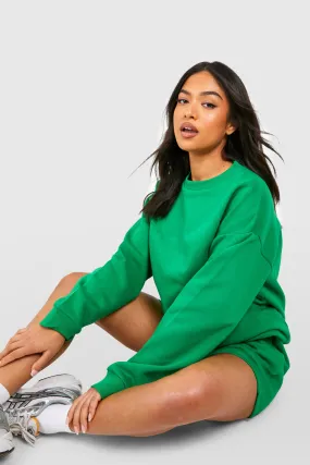 Petite Sweatshirt Short Tracksuit