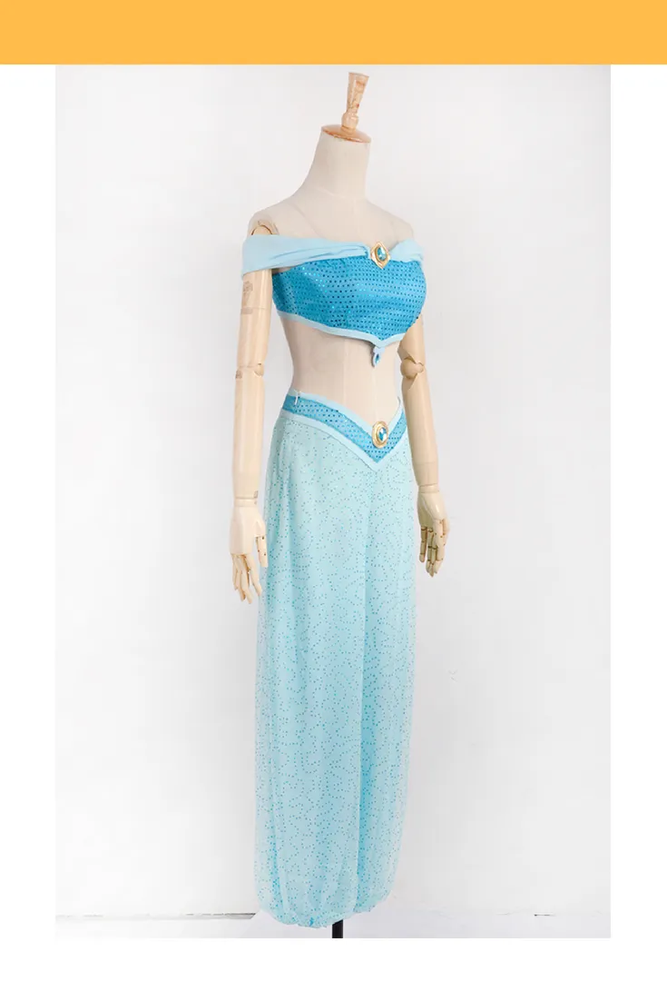 Princess Jasmine Aladdin Classic Cosplay Costume