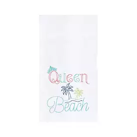 Queen Beach Tea Towel