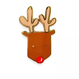 Rudolph | Enamel Pin (SALE)