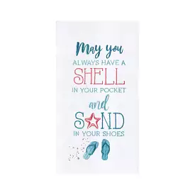 Shell In Your Pocket Kitchen Towel