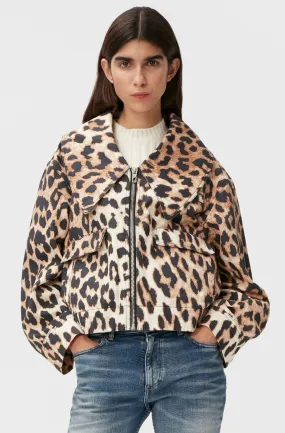 Short Leopard Jacket