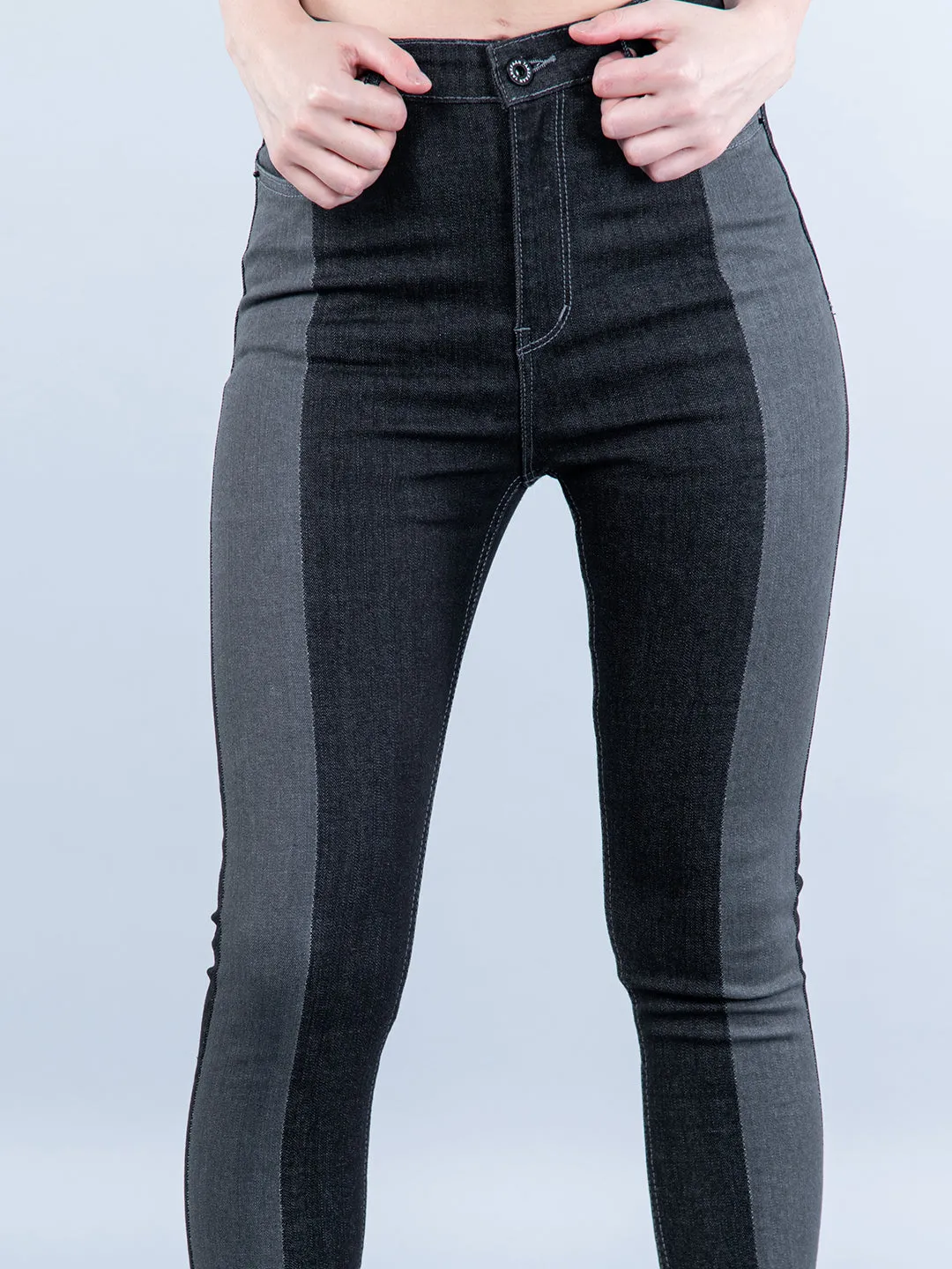 Sinful Black Skinny Fit Jeans For Women