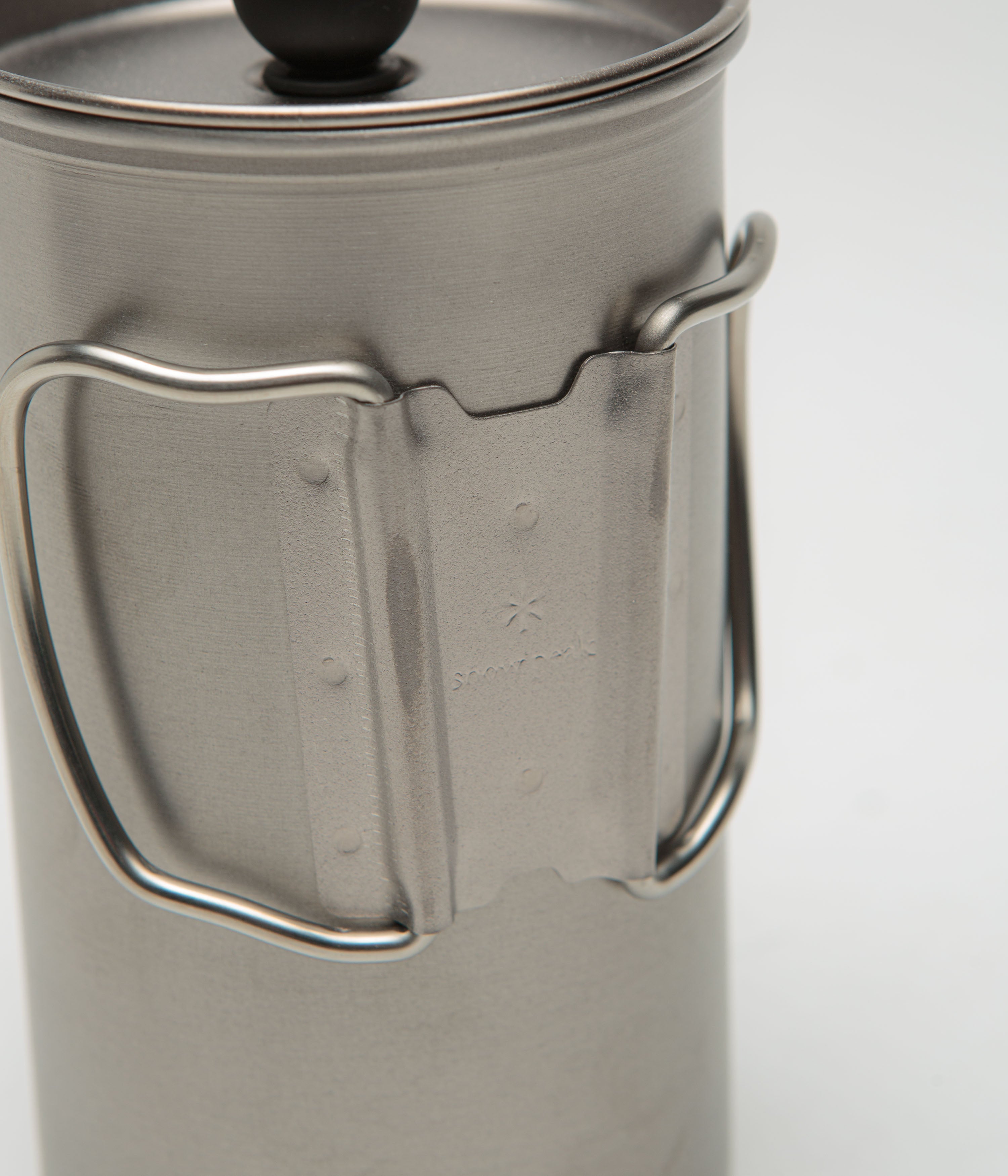 Snow Peak 3 Cup French Press - Titanium