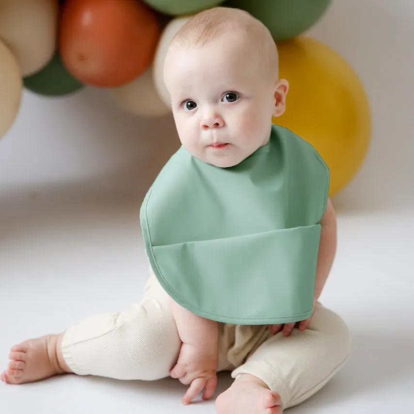 Snuggle Hunny Snuggle Bib Waterproof - Sage