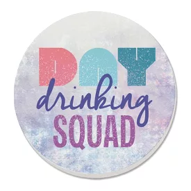 Squad – Round Single Tile Coaster