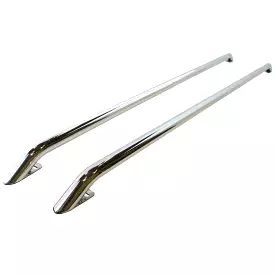 Stainless Steel OE Style Roof Rails for the Volkswagen Transporter T6 LWB