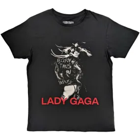 T-Shirt - Lady Gaga - Leather Jacket