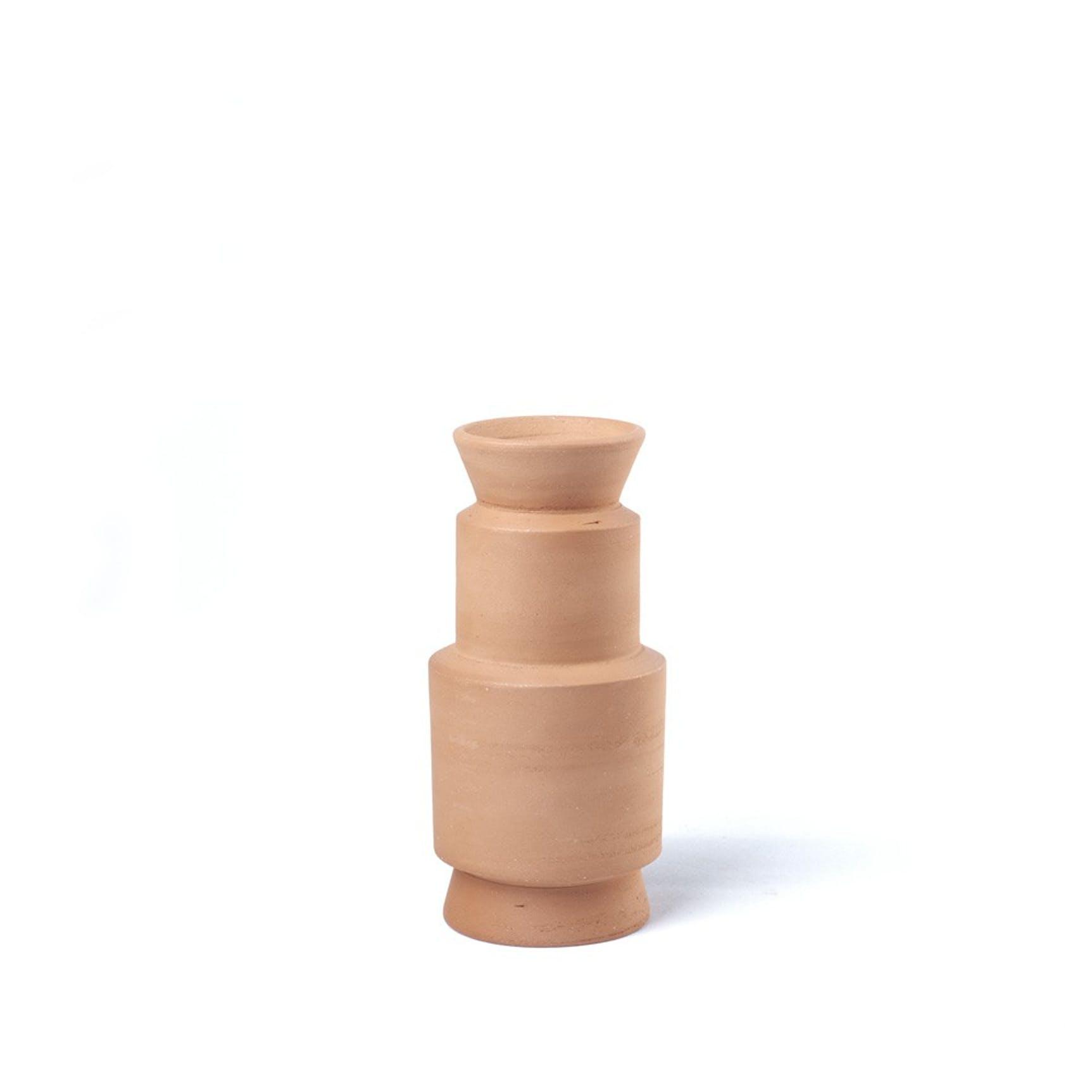 Terracotta vase