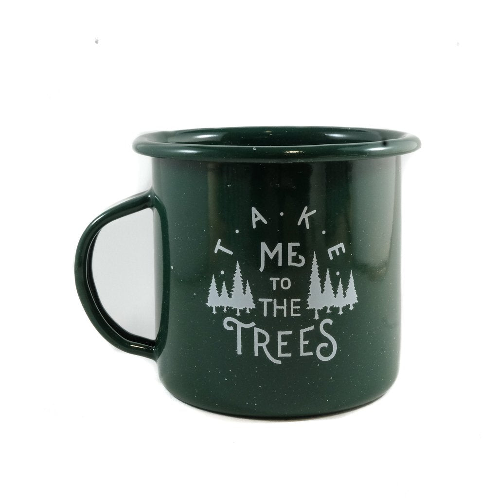 The Trees Enamel 12OZ Cup