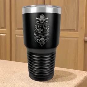 This Princess Wears Cleats Stainless Steel Tumbler