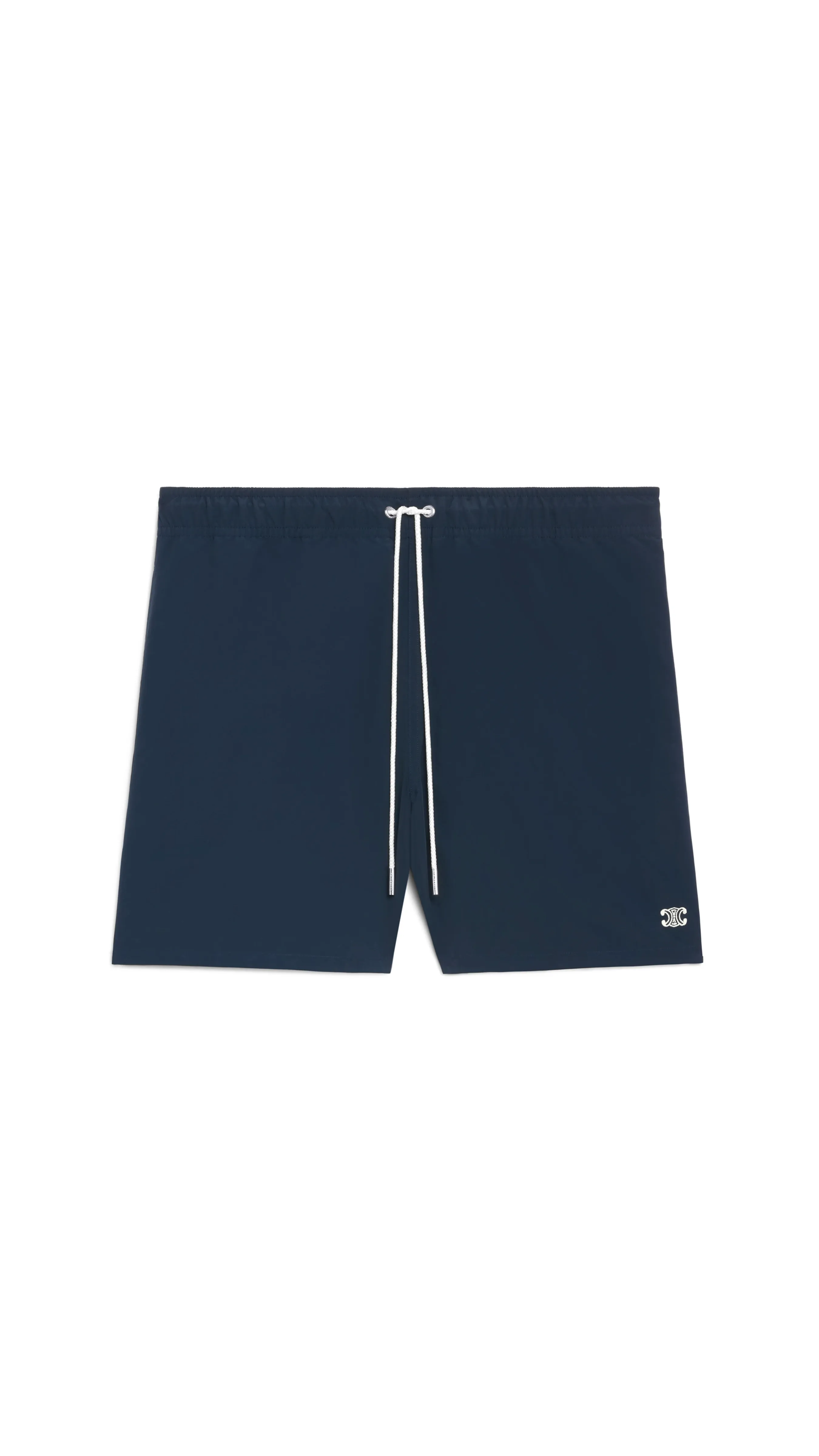 Triomphe Swim Shorts in Nylon - Navy