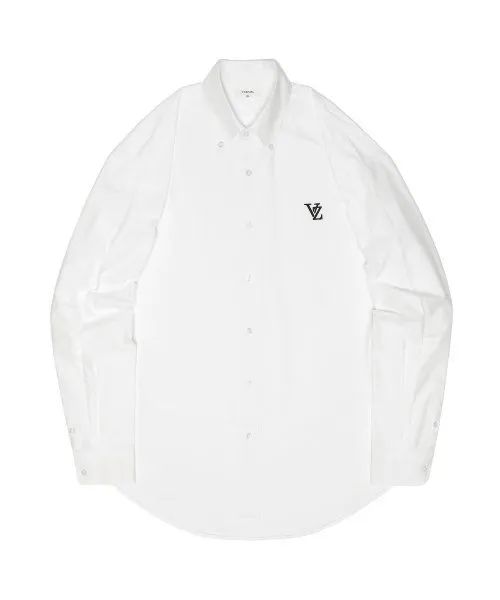 VARZAR  |[VARZAR]★3D Monogram Over Fit Oxford Shirts