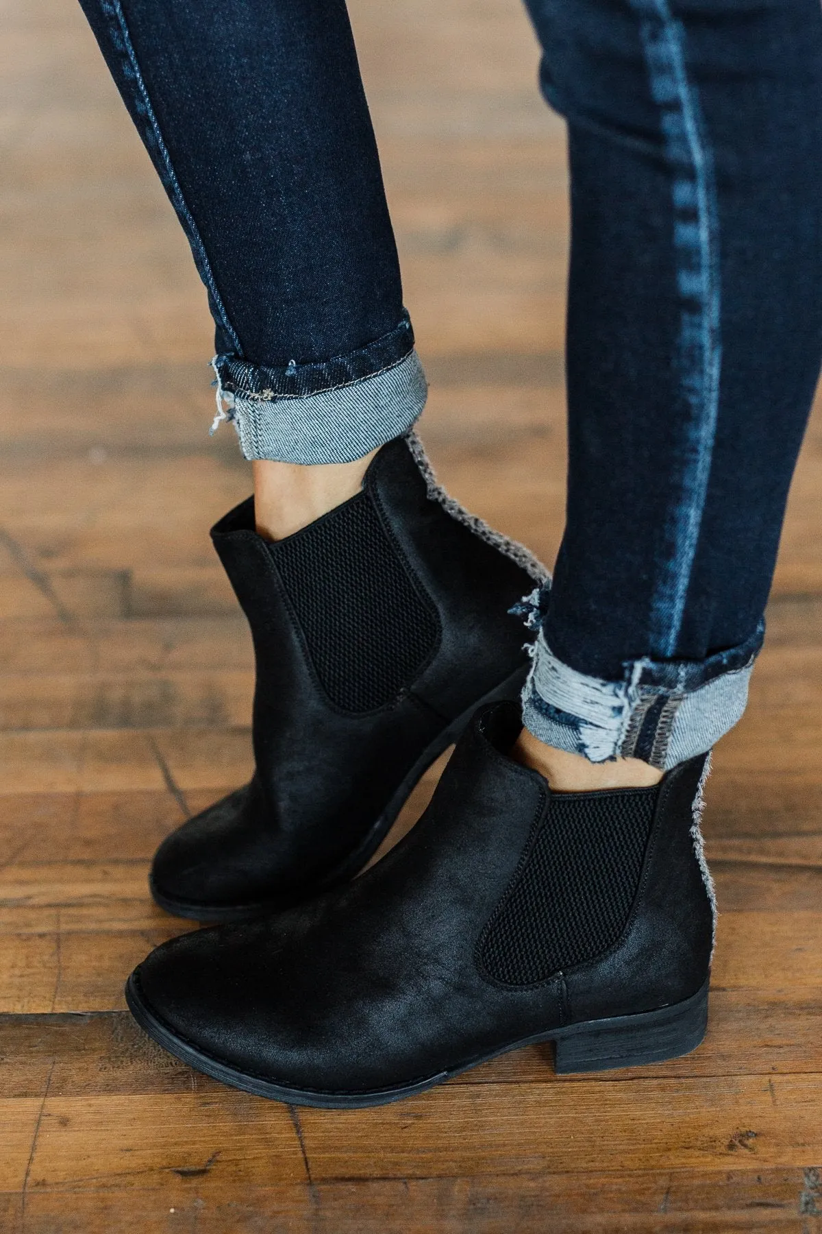 Very G Blake Booties- Black