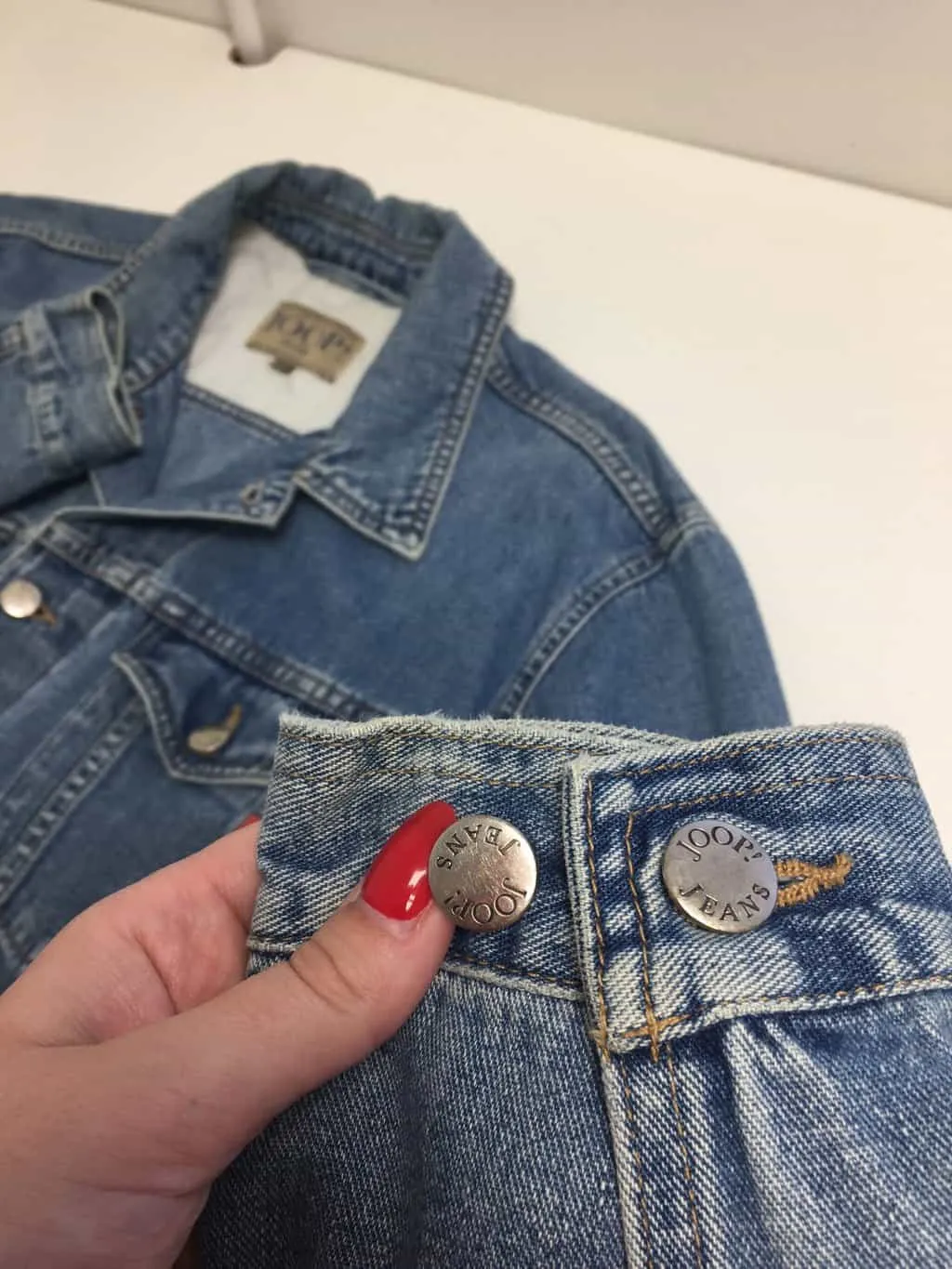 Vintage Joop! Jeans denim jacket – Medium