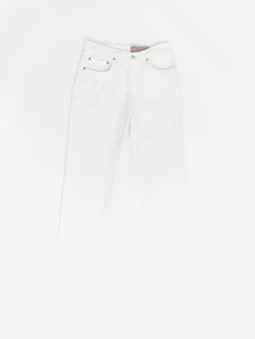 Vintage Levis 901 jeans 28 x 29 white UK made 90s