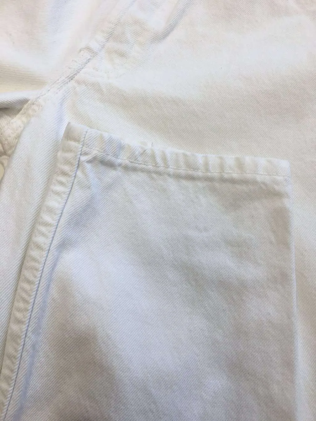 Vintage Levis 901 jeans 28 x 29 white UK made 90s